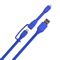 TYLT Syncable Duo - kabel ze złączem Lightning i microUSB 30cm (wersja niebieska) IP5-MIC12BL-T