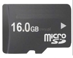 Karta SD micro o pojemności 16GB do minirejestrato...